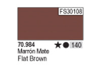 Vallejo Model Color - Flat Brown - VAL70984 - 17ml